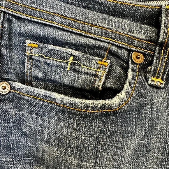 Citizens Of Humanity Low Waist Flare Jeans Size 29 COH Womens Y2K Made in USA - Picture 3 of 16
